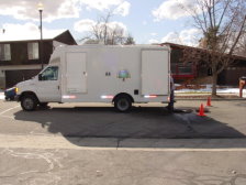 A CCTV sewer pipeling inspection van.